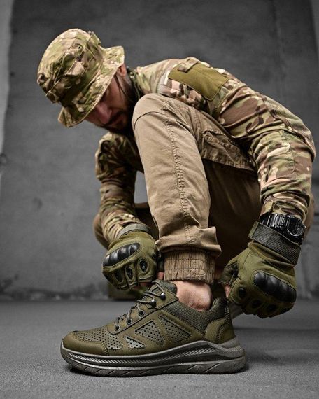 Міські тактичні кросівки STANDART олива ДЛ6394