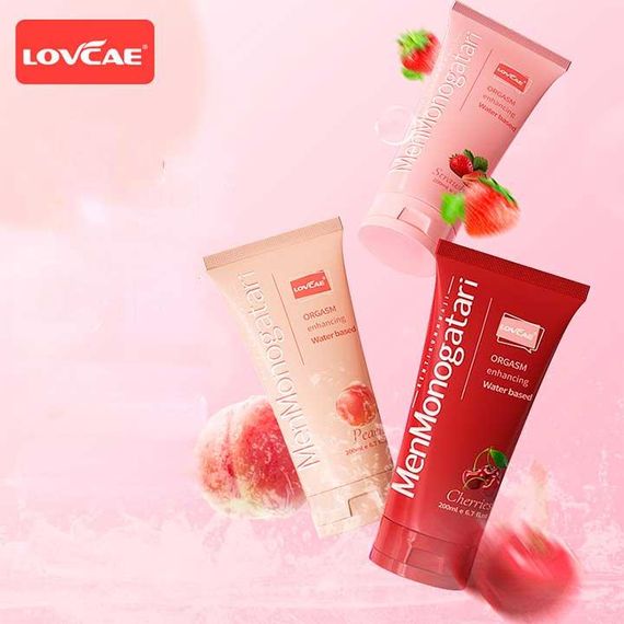 Анальний Лубрикант MenMonogatari Полуниця 200 мл. | Зображення 1