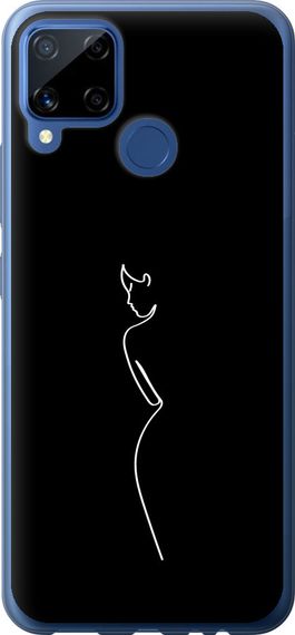 Чехол на Realme C15 Силуэт1 "4590u-2063-17620"