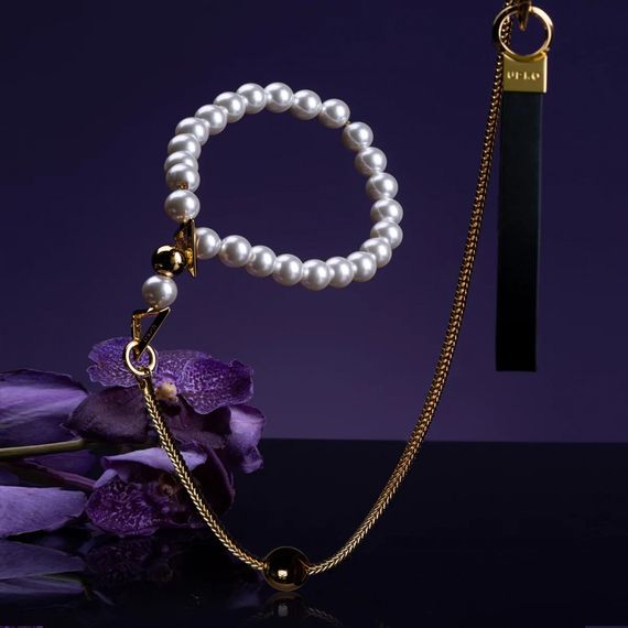 Повідець з італійською шкірою UPKO Moist Eyes Leash, 63 см Sex Aura | Зображення 3