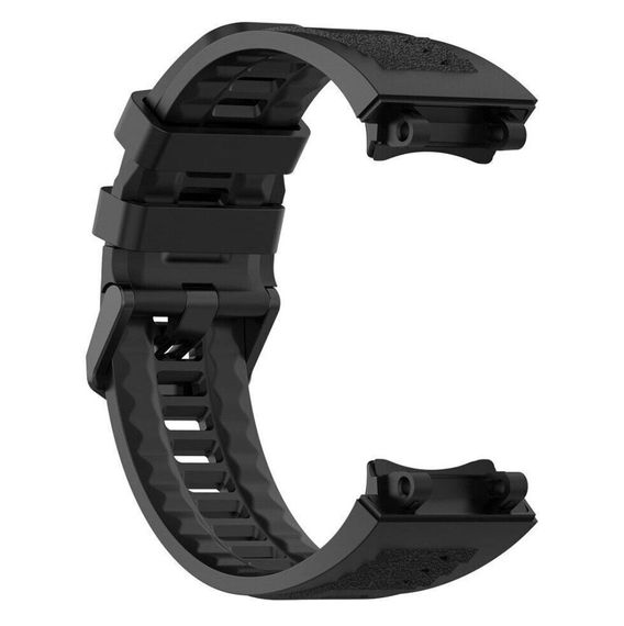 Силіконовий ремінець Primolux для смарт годинника Xiaomi Amazfit T-Rex 2 (A2169 / A2170) - Black | Зображення 2
