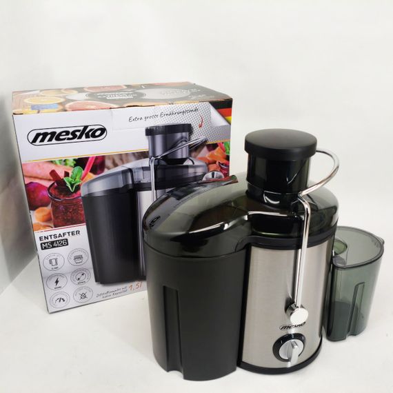 Соковыжималка центробежная Mesko MS 4126b 600Вт MB-82 | Зображення 3