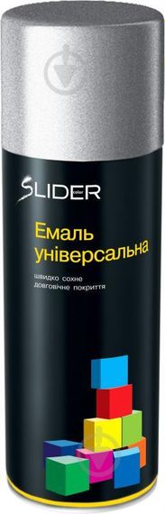 Емаль аерозольна Lider RAL 7046 400 мл сіра