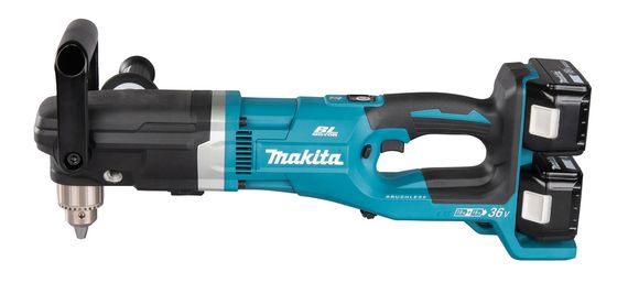 Дриль кутовий акумуляторний Makita DDA460ZK (1.5-13 мм, 0-350/1400 об/хв, 136 Нм, BL, LXT, без акумуляторів та зарядного пристрою) | Зображення 5