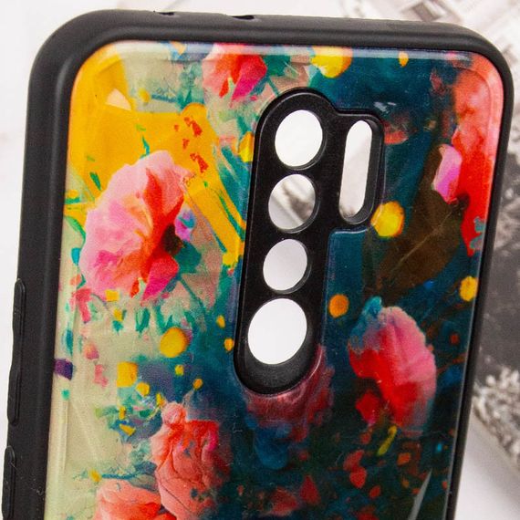 TPU+PC чехол Prisma Ladies для Xiaomi Redmi 9 Peonies | Зображення 4