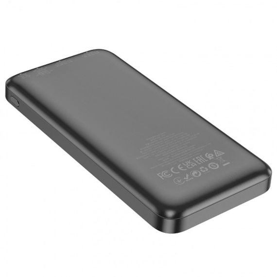 Портативное ЗУ Power Bank Hoco J101 Astute PD20W+22.5W 10000 mAh Black | Зображення 2