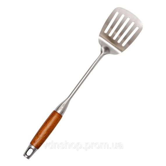 Лопатка кухонна для сковороди 39 (см) з нержавіючої сталі HP-8-43