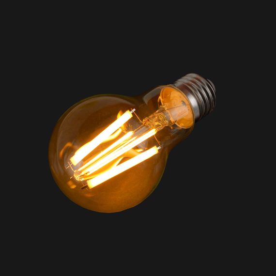 Лампа светодиодная LED 12W E27 COG NW A60 220V | Зображення 3