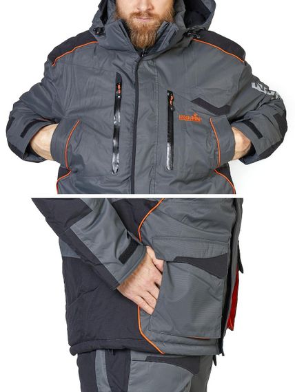 Kостюм зимний Norfin Норфин Discovery Gray 04 размер XL-L | Зображення 7