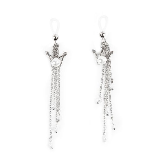 Прикраси на соски Art of Sex - Crown, Срібло | Зображення 1