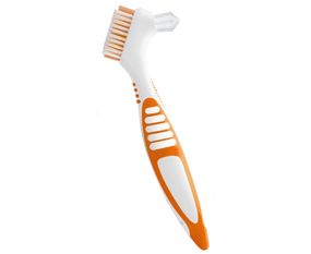 Щітка для зубних протезів paro® DENTURE BRUSH, помаранчева