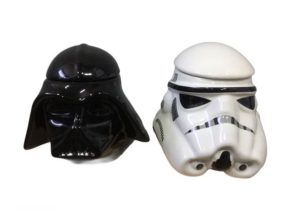 Подарочный Набор Кружка 3D Крышкой Star Wars Дарт Вейдер и Штурмовик 3D | Зображення 1