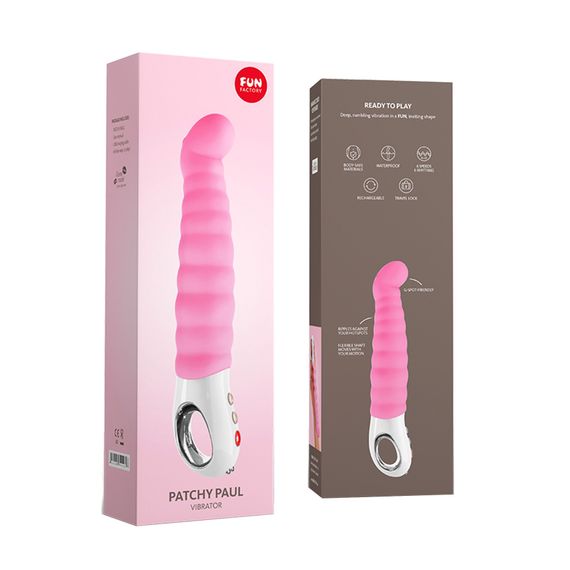 Вібратор точки G Fun Factory PATCHY PAUL candy rose, гнучкий, 12 режимів | Зображення 6
