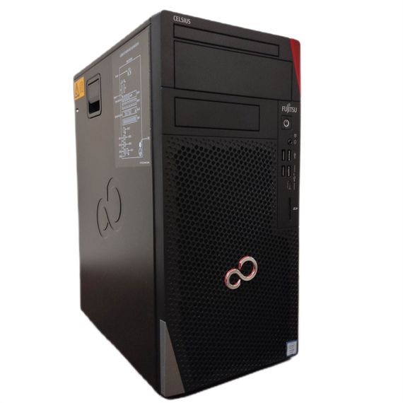Рабочая станция Fujitsu Celsius W5010 Tower / Intel Xeon W-1250E (6 (12) ядер по 3.5 - 4.7 GHz) / 32 GB DDR4 / 512 GB SSD M.2 / nVidia Quadro P1000, 4 GB GDDR5, 128-bit / 680W | Зображення 8