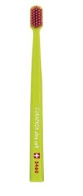 Зубна щітка Curaprox CS 5460 "Ultra Soft", d 0,10 мм. Салатовий з рожевим (LGP)