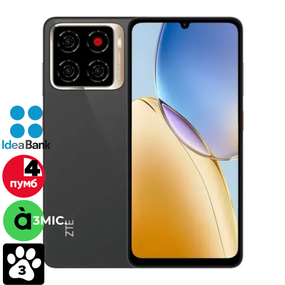 Смартфон ZTE Blade A56 4/128 Black UA