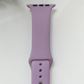 Силіконовий ремінець для розумного годинника Smart Watch 42/44 (Лавандовий)