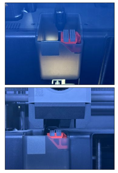 Комплект для очищення сопел 3D-принтера Bambu Lab X1/P1 універсальна подвійна насадка-щітка | Зображення 4