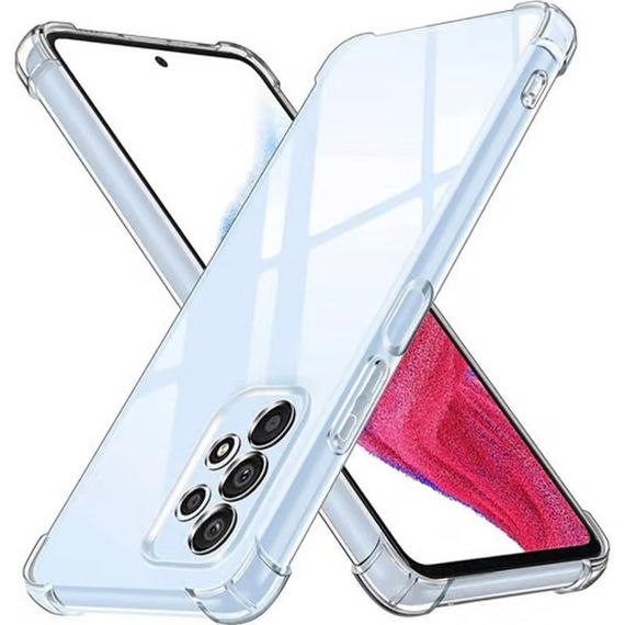 TPU чохол GETMAN Ease logo посилені кути Full Camera для Samsung Galaxy A52 4G / A52 5G / A52s Безбарвний (прозорий) | Зображення 4