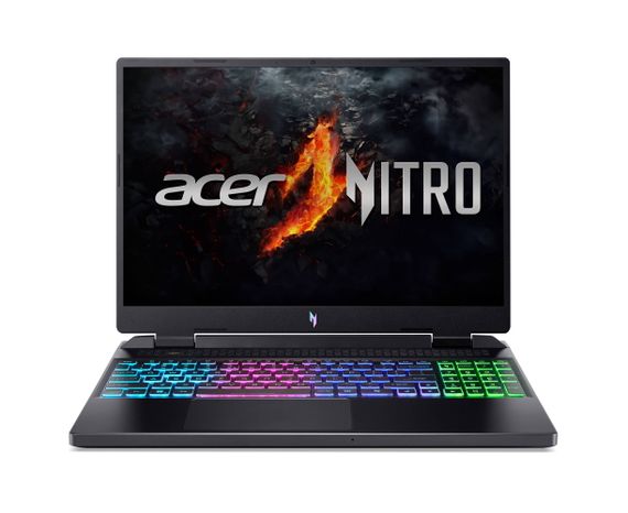 Ноутбук Acer Nitro 16 AN16-42 16' WUXGA IPS, AMD R7-8845HS, 32GB, F1TB, NVD4060-8, Lin, чорний (NH.QSKEU.005) | Зображення 1