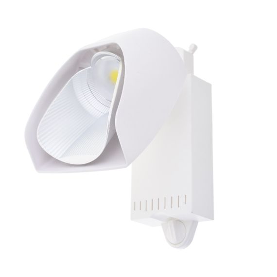 Светильник трековый поворотный LED KW-227/40W NW WH