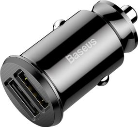 Автомобільний зарядний пристрій Baseus Small Rice Grain car 3.1 А black (CCALL-ML01)