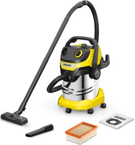 Пилосос Karcher  господарський D 5 S V-25/5/22, 1100 Вт, 25 л, 5 м, 8.57 кг (1.628-350.0)