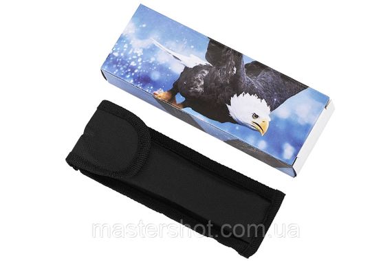 Ніж метелик тренувальний балисонг на заклепках безпечний дитячий ніж Акула АК-802 MS | Зображення 5