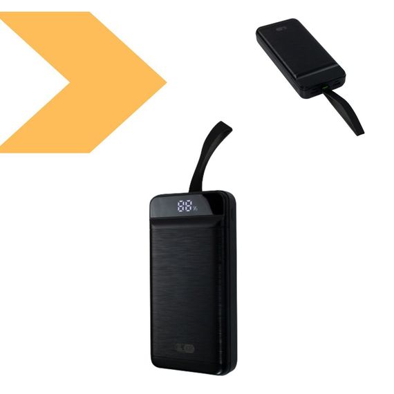 Зовнішній акумулятор XO PR159 QC22.5W PD20W 50000 mAh (чорний) отримуєеться, що модель PR158 була змінена на PR159. (32726-01_1579)