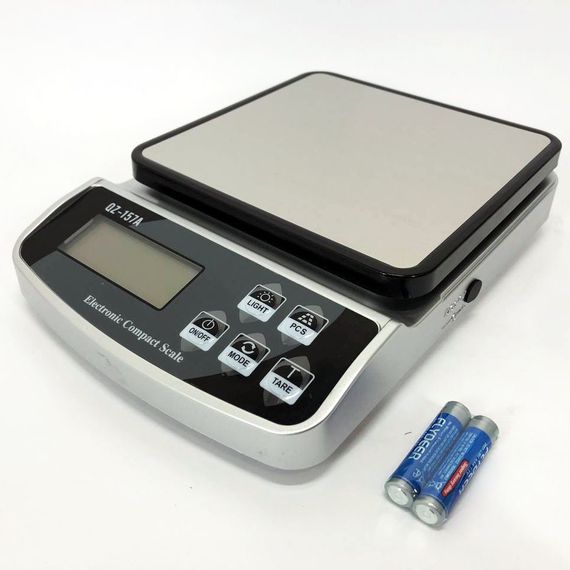 Ваги кухонні з підсвічуванням екрану QZ-157A LK-275 10кг (1г) | Зображення 4