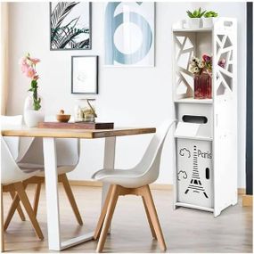 Полиця стелаж пластикова у ванну PK-02 (80*15*15см) Біла