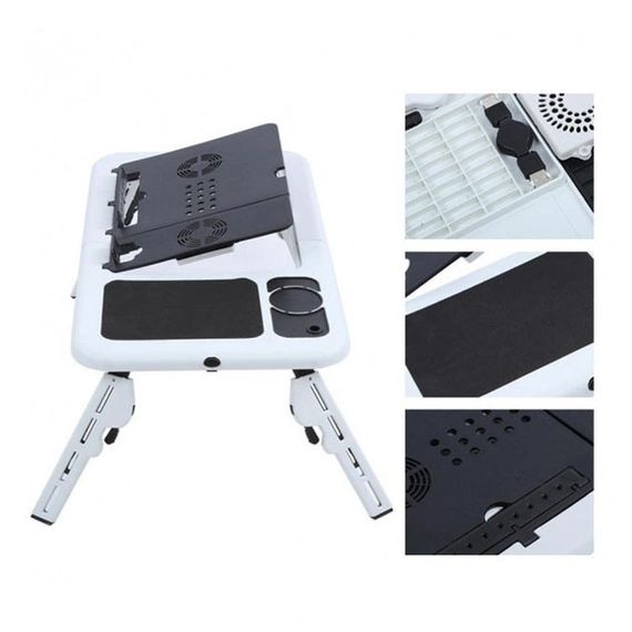 Столик для ноутбука в кровать LD-09 E-Table, Портативная подставка NG-240 для ноутбука | Зображення 4