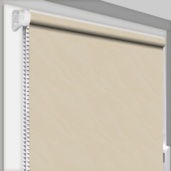 Рулонна штора Rolets Вода 1-1834-375 37.5x170 см відкритого типу Світло-бежева