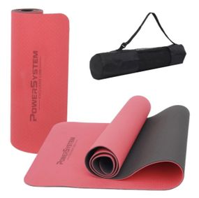 Килимок для йоги та фітнесу Power System PS-4060 TPE Yoga Mat Premium Red (183х61х0.6) (4060RD-0)