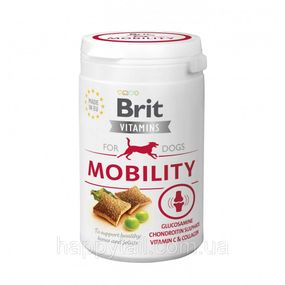 Вітаміни Brit Vitamins Mobility для дорослих собак для підтримки суглобів з лососем 150 г