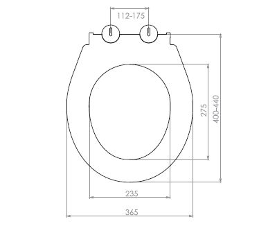 Сидіння для унітазу NKP Nice з кришкою і функцією мікроліфта 0400 | Зображення 1