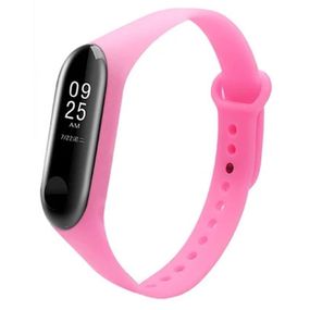Силіконовий ремінець Neon для Xiaomi Mi Band 5/6 Рожевий