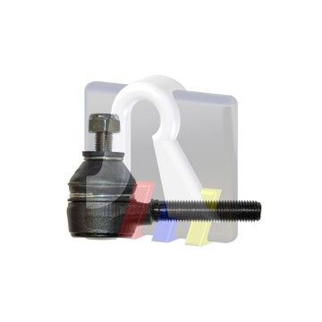 Наконечник рулевой тяги Mercedes Benz W201 82- (L=85 mm) (правая резьба), RTS, 91-00819,