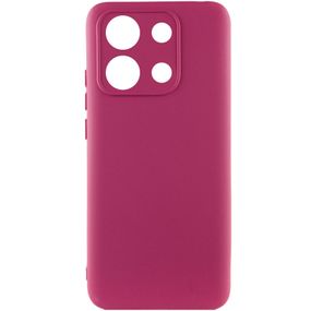 Чохол Silicone Cover Ummi Lakshmi Full Camera (AA) для Xiaomi Poco X6 / Note 13 Pro 5G Бордовий / Marsala