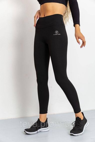 Лосини жіночі колір чорний FA_003606 | Зображення 2