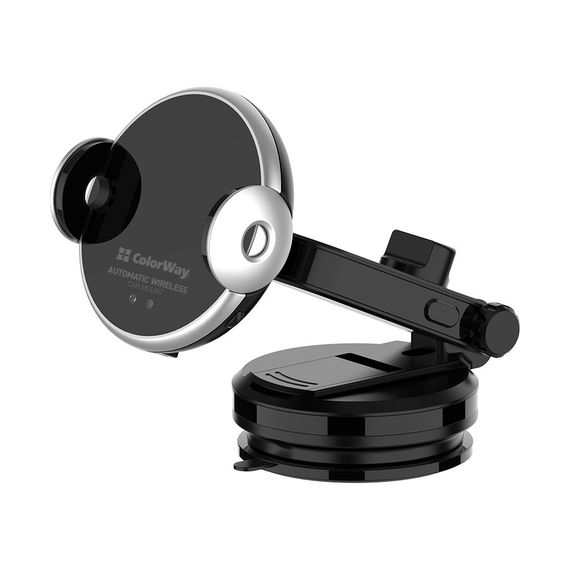 Універсальний автотримач ColorWay AutoSense Car Wireless Charger 15W (Dashboard + Air Vent) (CW-CHAW039Q-BK) | Зображення 6