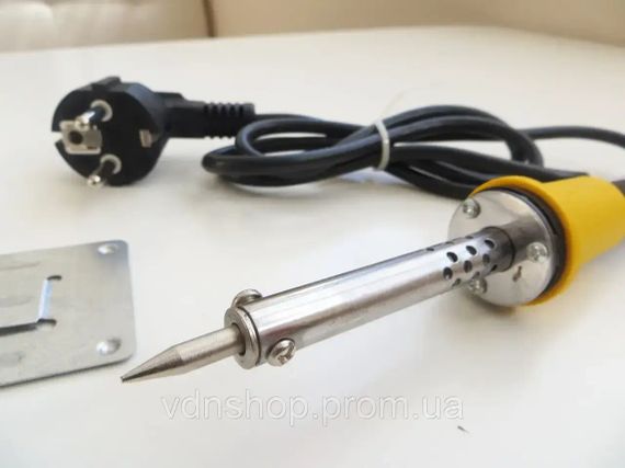 Паяльник электрический для соединения металлических деталей, 40 Вт, желтый | Зображення 2