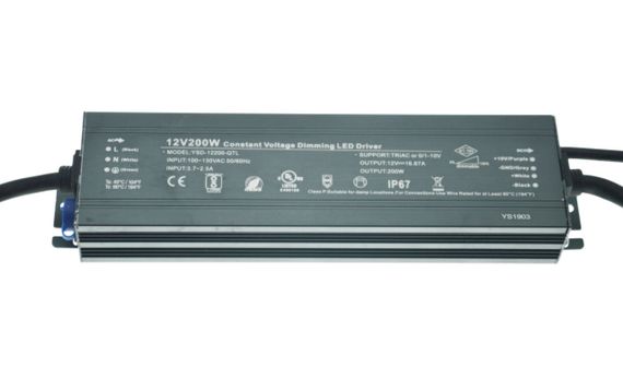 Блок живлення PROLUM™ 12V, 200W, 16.7А, Series "WPS"