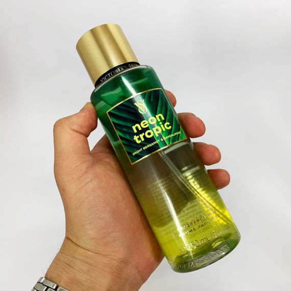 Парфумований спрей для літнього використання Neon Tropic 250мл original, Спрей для тіла стійкий FY-96 | Зображення 2