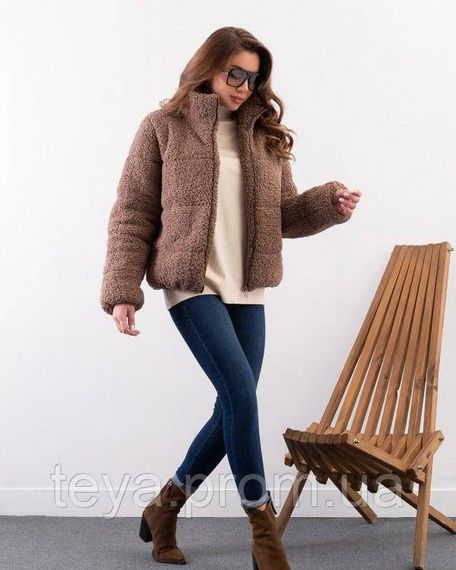 Куртка колір коричневий розміри S, L, M FI_009016 | Зображення 1