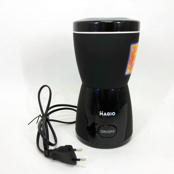 Кавомолка MAGIO MG-205 200 Вт, Кавомолка побутова електрична, Портативна кавомолка, Подрібнювач кави | Зображення 4