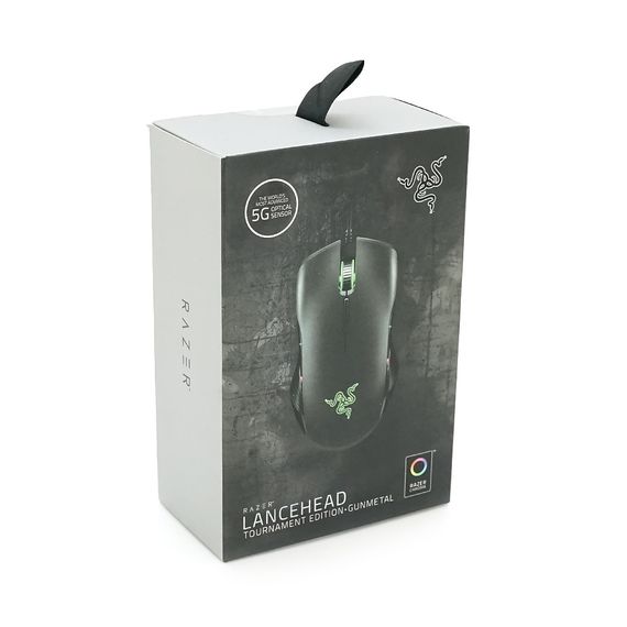 Миша провідна RAZER LANCEHEAD, 16000DPI, кабель 1,5 м, Black, Box | Зображення 1