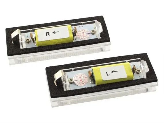 BMW 5 E39 универсал 1996-2003 Светодиодные LED фонари номерного знака 2 шт. Подсветка номера БМВ 5 Е39 | Зображення 1