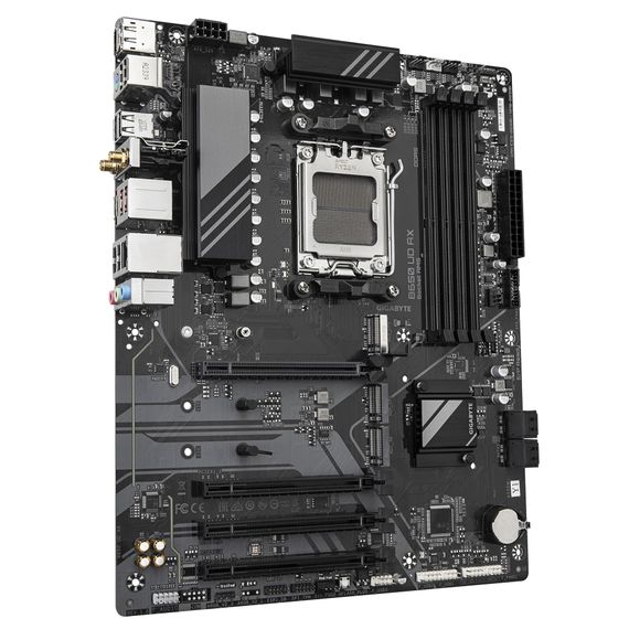 Материнская плата GIGABYTE B650 UD AX sAM5 B650 4xDDR5 M.2 HDMI DP ATX B650_UD_AX | Зображення 1
