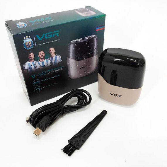 Электробритва для профессионального бритья VGR V-345, Бритва аккумуляторная для стрижки волос и бороды UR-83 | Зображення 8